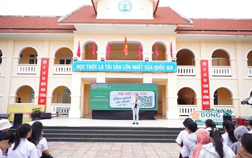 Học sinh THPT tại Quảng Nam hào hứng trải nghiệm hướng nghiệp cùng CIC Test
