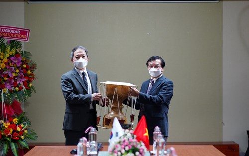 Góc văn hóa Hàn Quốc tại Đại học Đông Á