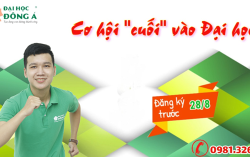 Nhận hồ sơ xét tuyển bổ sung Đại học - Hệ chính quy năm 2019