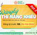 Thông báo thi năng khiếu hệ chính quy ngành Giáo dục Mầm non và Giáo dục Tiểu học (Đợt 3 - 2022)