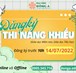 Thông báo thi năng khiếu hệ chính quy ngành Giáo dục Mầm non và Giáo dục Tiểu học (Đợt 1 - 2022)
