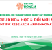 Cuộc thi Sinh viên NCKH và Sáng tạo khởi nghiệp Cấp trường năm học 2018 - 2019