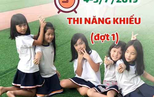 Dự thi năng khiếu ngành Sư phạm